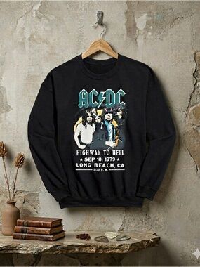 Urban Outfitters AC/DC Highway To Hell Sweatshirt Women’s Large New
